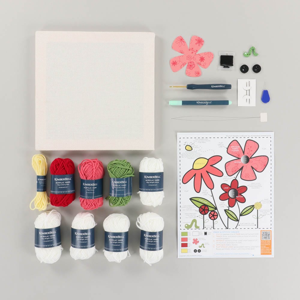 Punch Needle In Bloom – Punch Needle Plus Kit