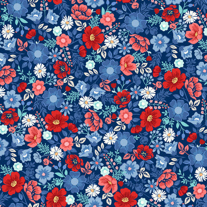 Star-Spangled Beauty Fabric Collection By Kimberbell