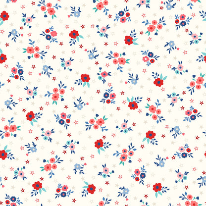 Star-Spangled Beauty Fabric Collection By Kimberbell