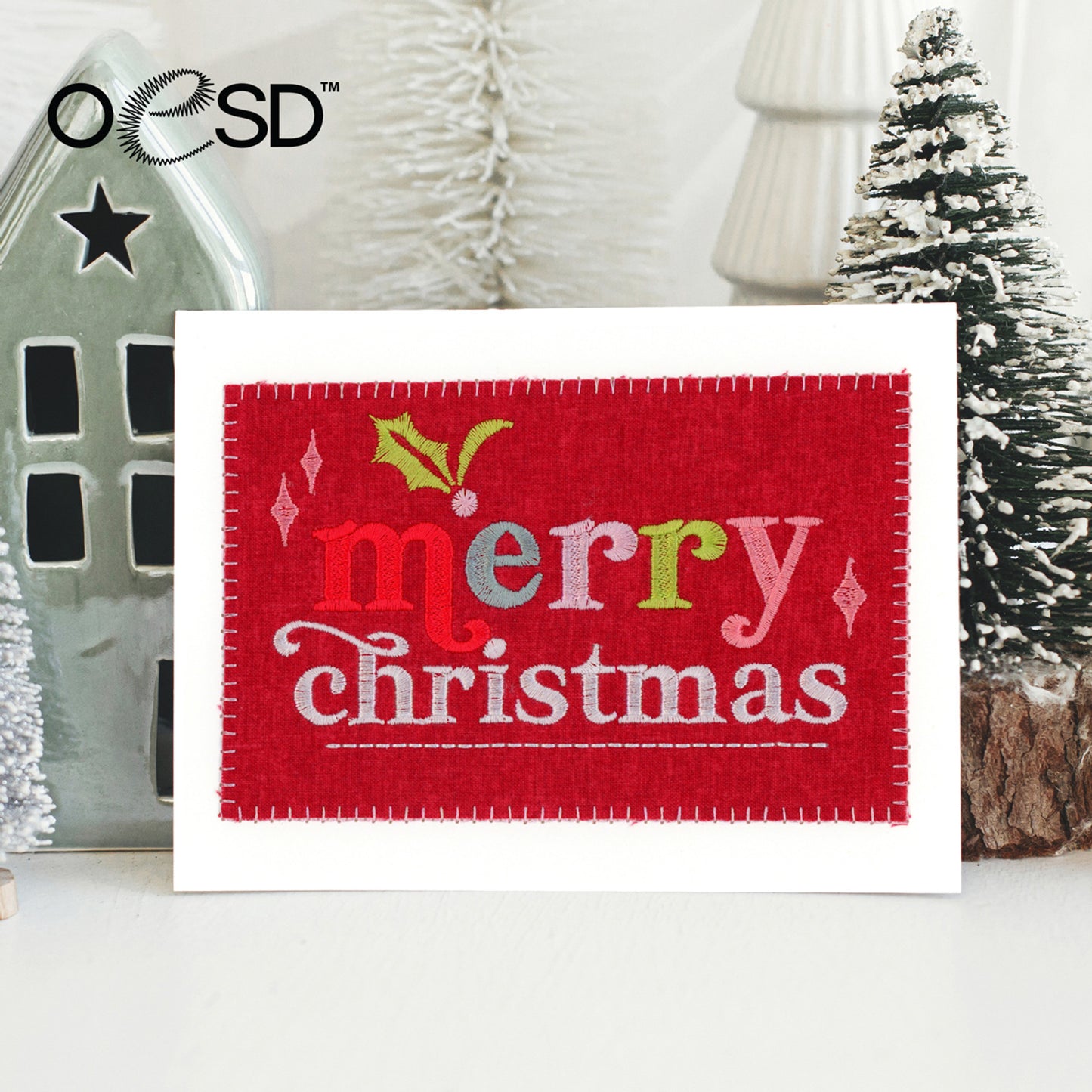 Christmas Cheer Cards Design USB - OESD 12967