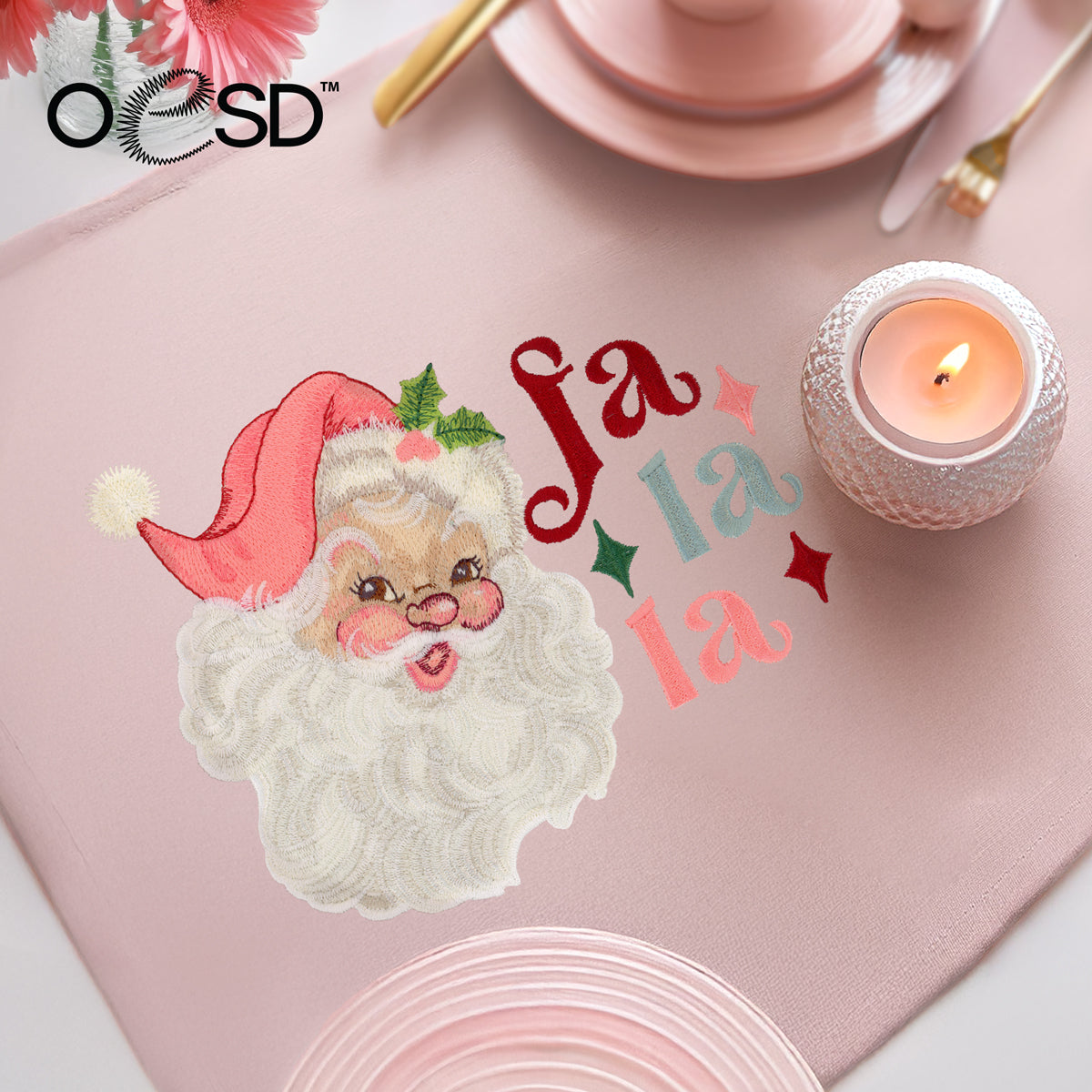 Christmas Cheer Embroidery Design USB - OESD 12969 – Leabu Sewing Center