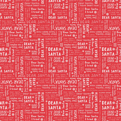 Letters To Santa by Camalot Fabrics