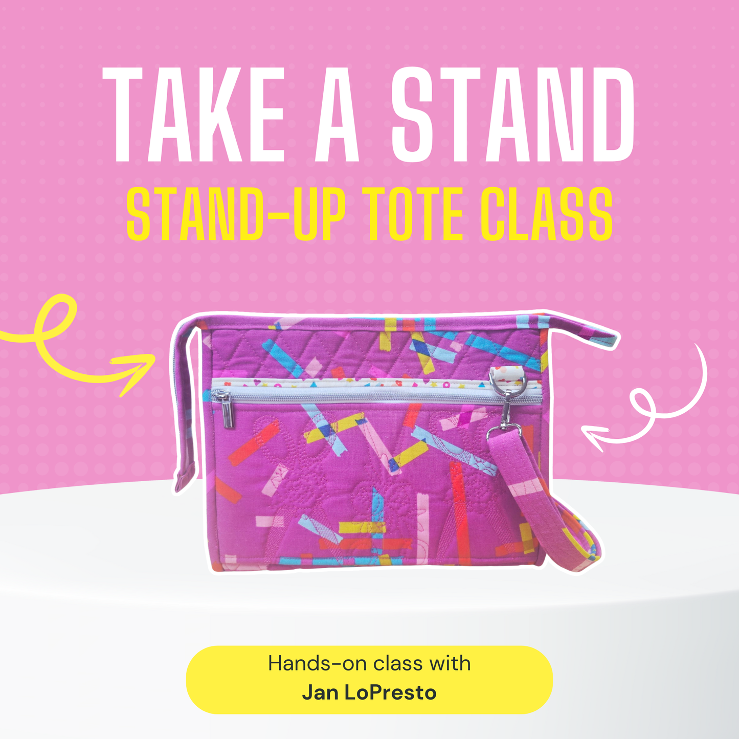 Take A Stand - Tote Bag with Jan