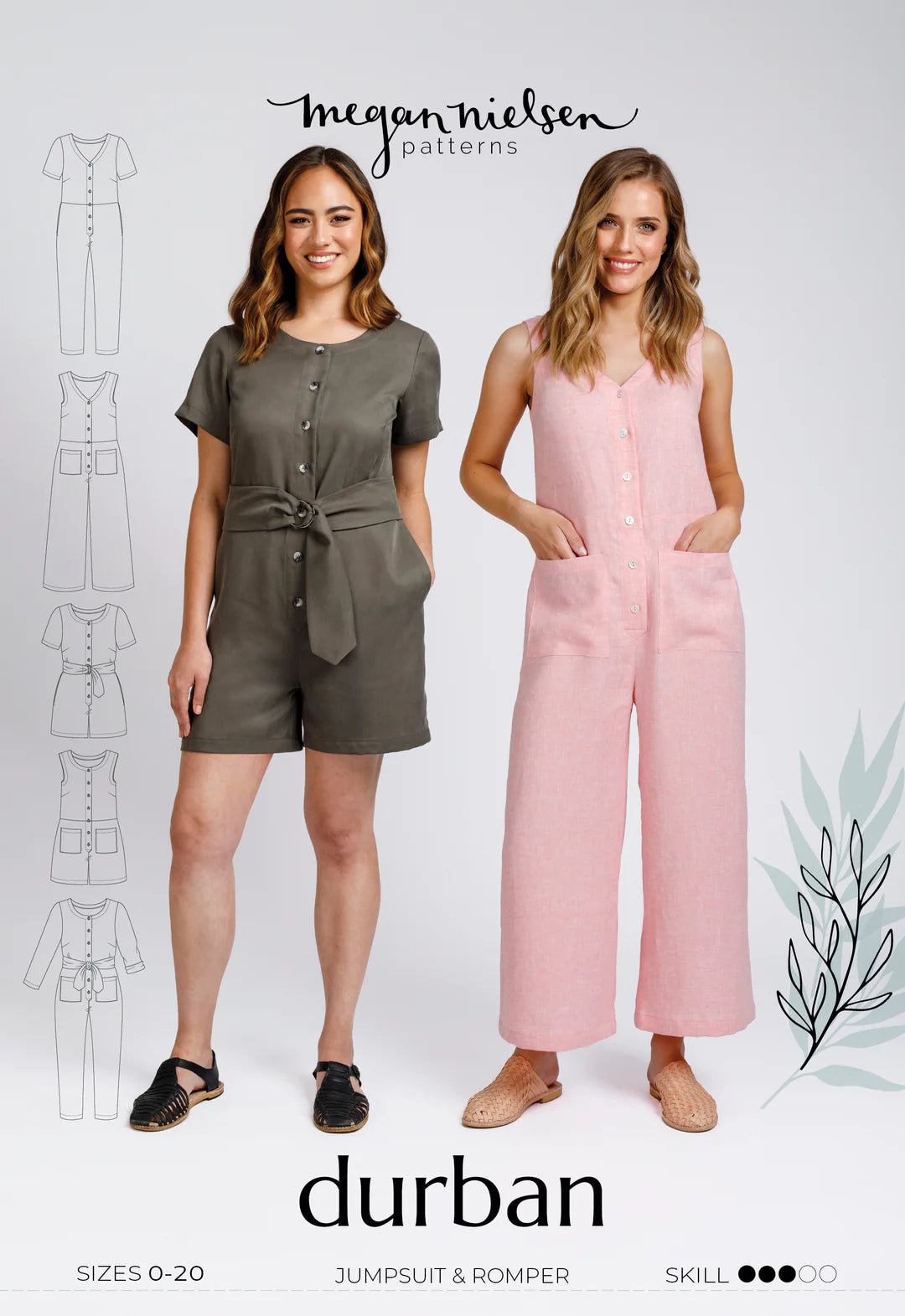 Durban Jump Suit & Romper Patterns
