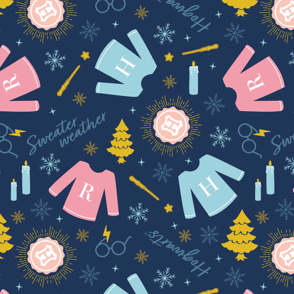 Harry Potter Mystical Winter Wonder Collection by Camelot Fabrics
