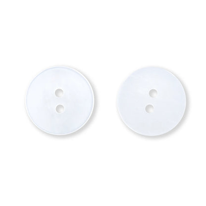 Waistband Buttons 17mm White