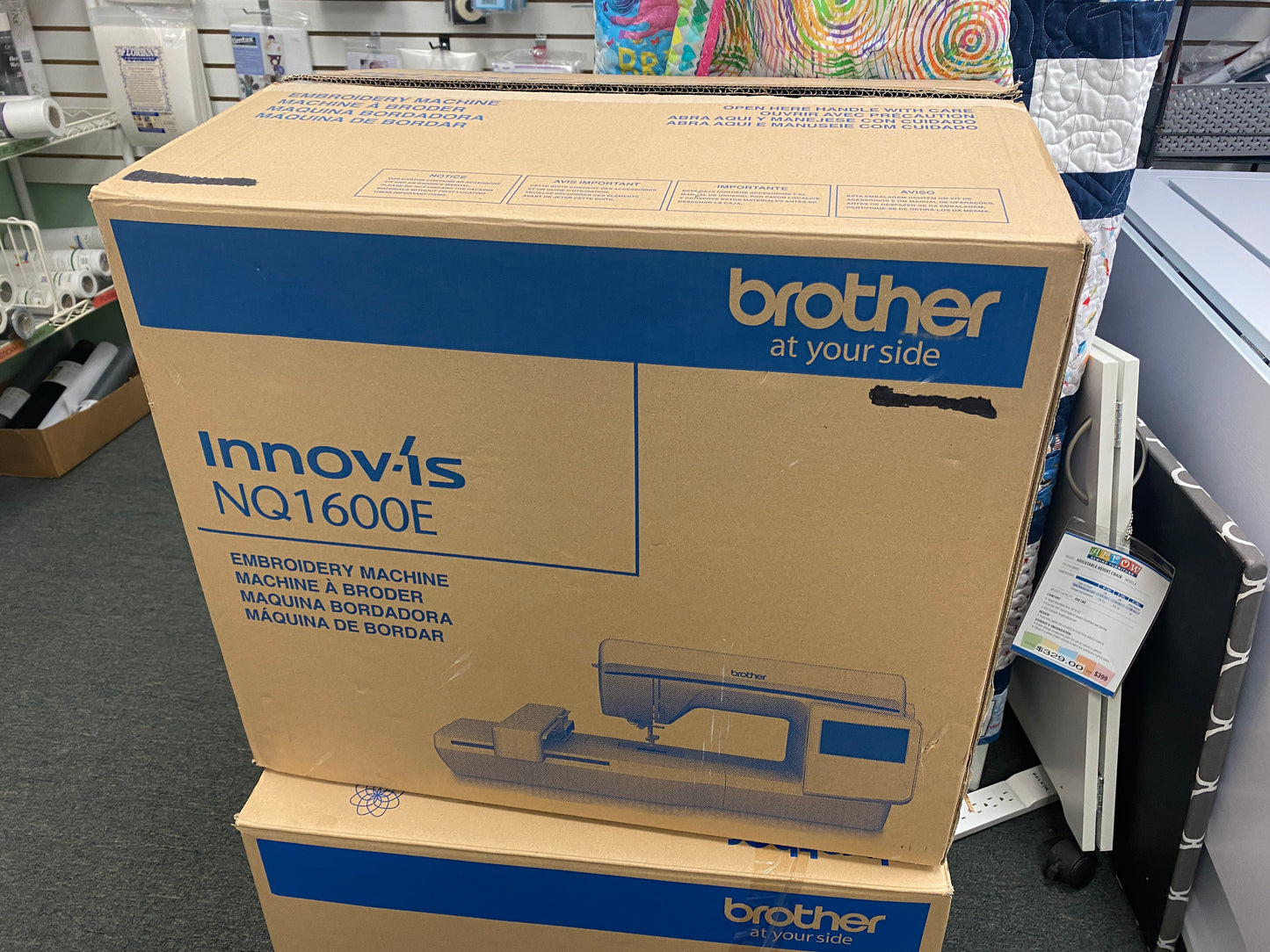 Previously Loved Brother NQ1600E, Embroidery Only #7644