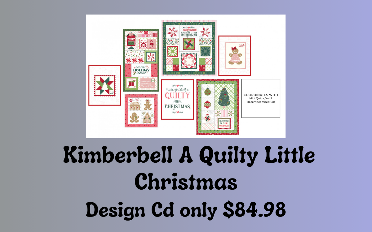 Kimberbell A Quilty Little Christmas *Preorder*