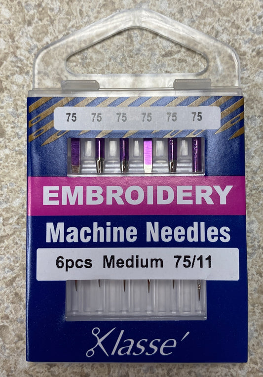Klasse’ Embroidery Needles 75/11