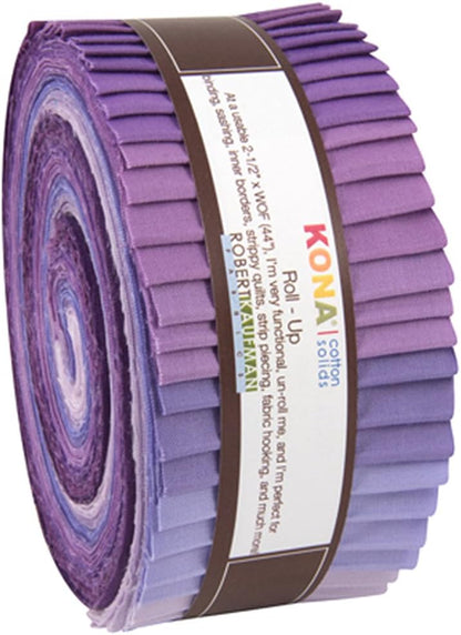 Kona Cotton Solids - Jelly Rolls