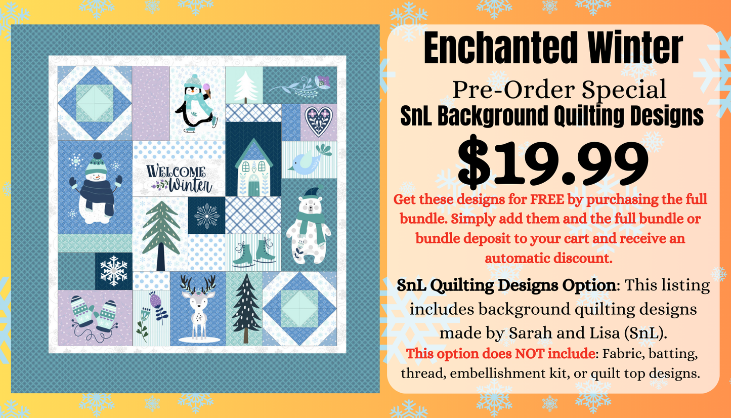 Kimberbell's Enchanted Winter Quilt *Preorder*