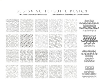 BabyLock Design Suite Collections and Decorative Fills & Motifs