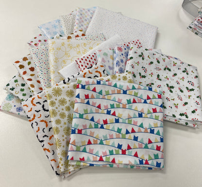 Kimberbell Celebration Fabric Packs