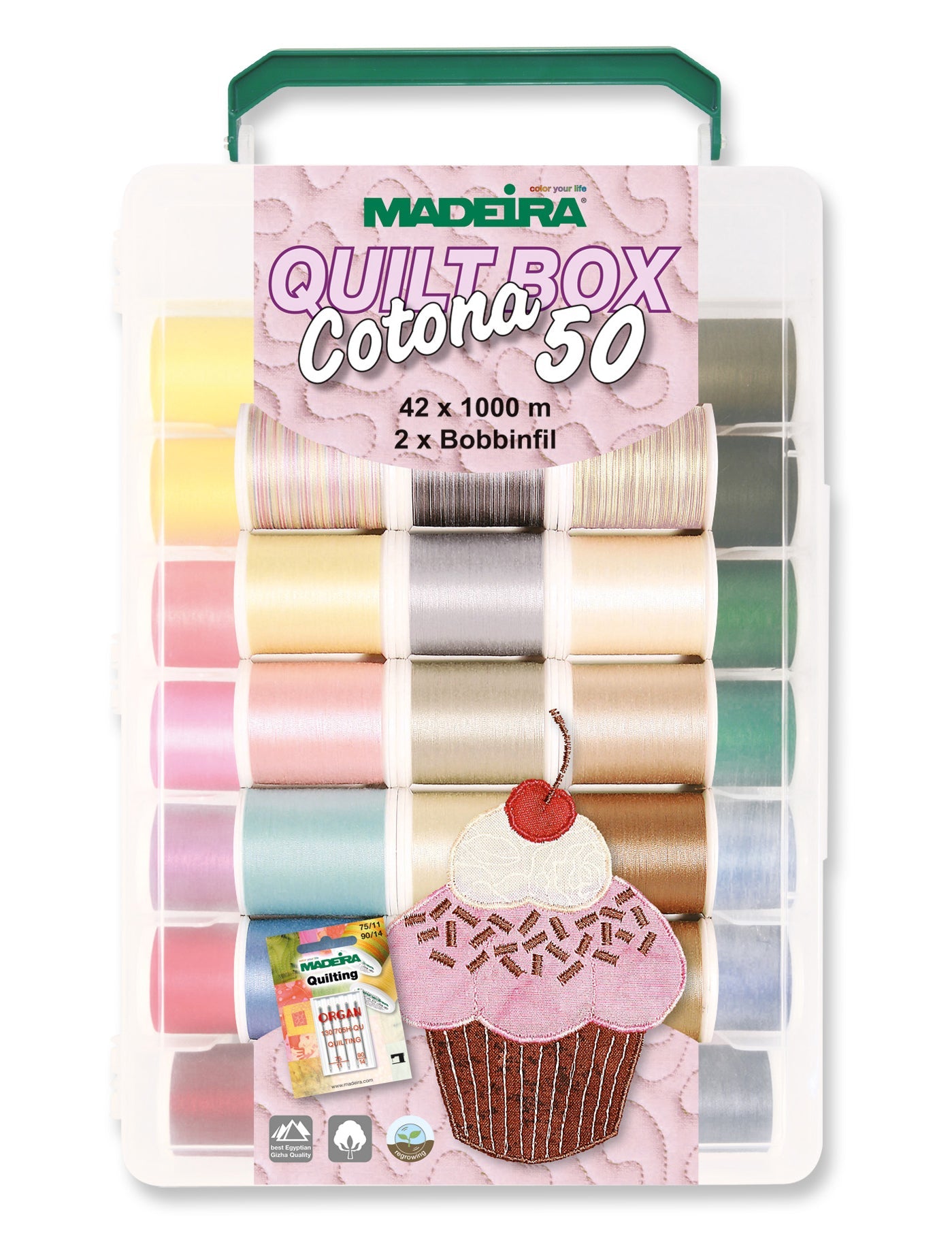 Madeira Quilting Thread, 42 Spool Box