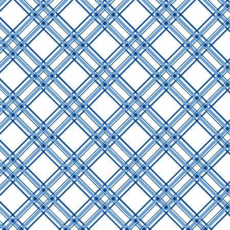 LAST CHANCE! Blue Diagonal Lines/Plaid # 8244M-B