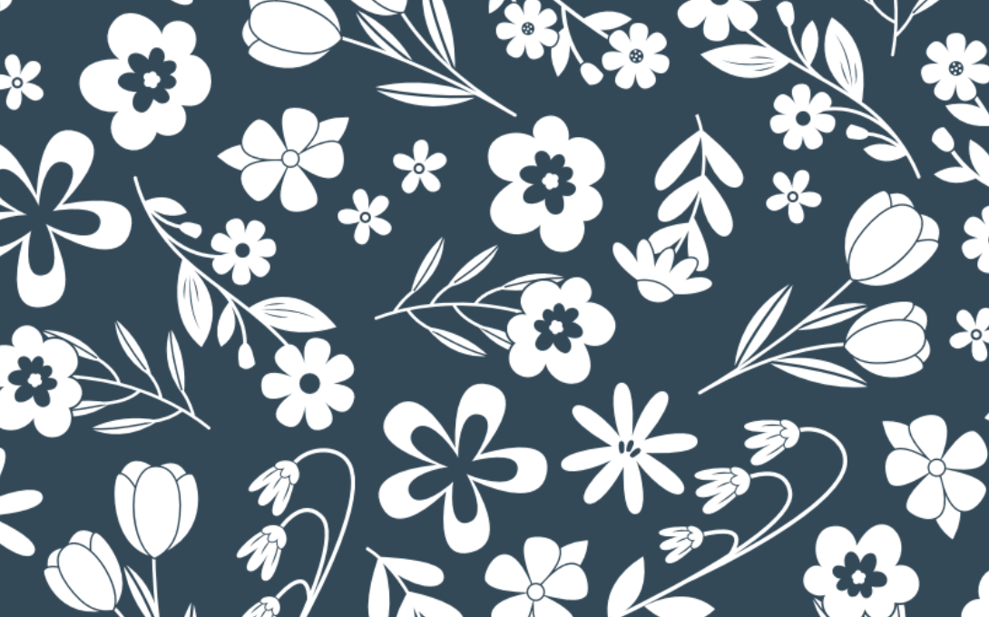Kimberbell Navy Floral USB Holder *Preorder*