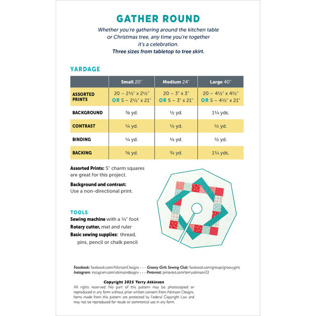 Gather Round Pattern