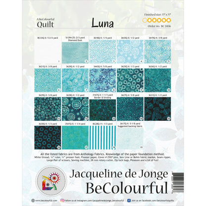 Luna Quilt Pattern
