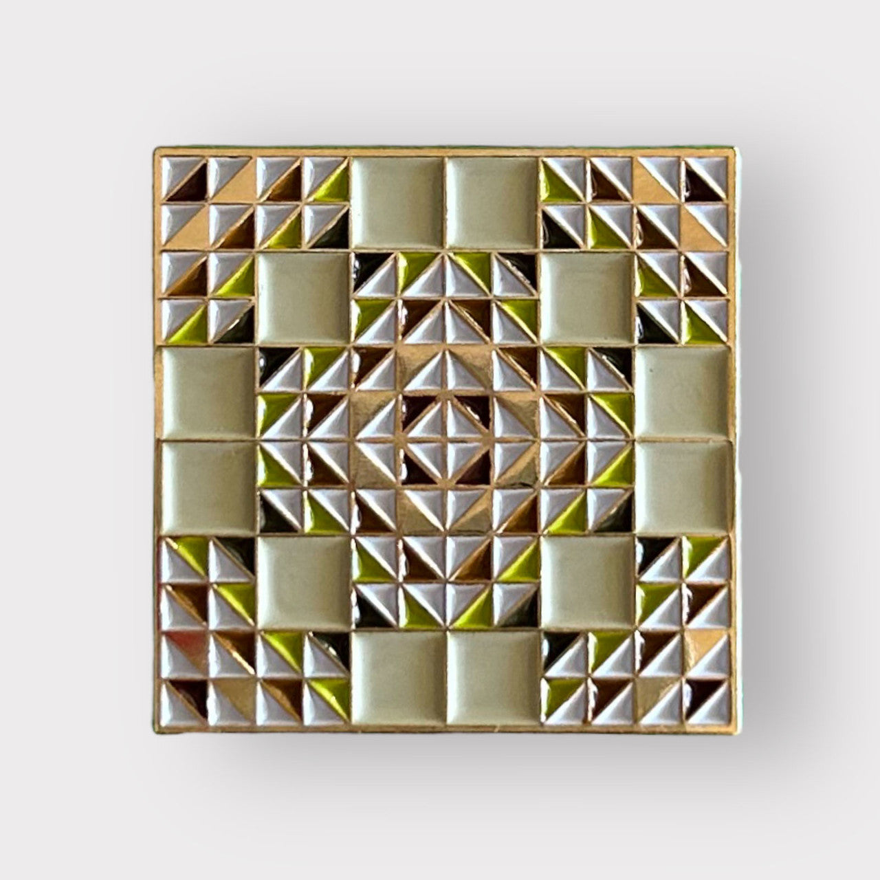 Cut Glass Enamel Pin