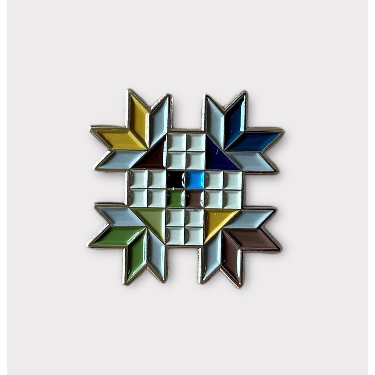 Goose Tracks Enamel Pin