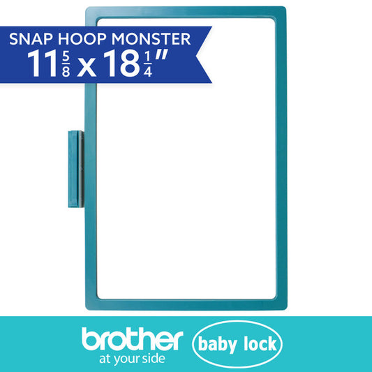 Baby Lock/Brother Monster Hoop 11 5/8" x  18 1/4"