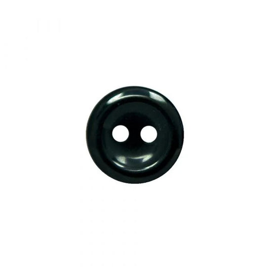 Hemline Black Buttons 13mm
