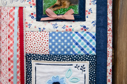 Kimberbell Star-Spangled Beauty Ladder Quilt