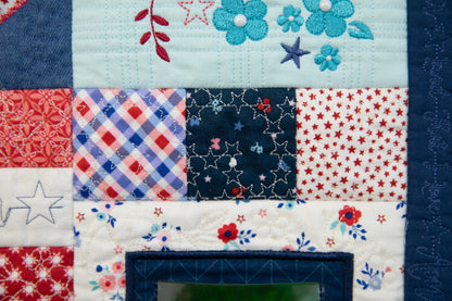 Kimberbell Star-Spangled Beauty Ladder Quilt