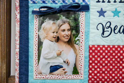 Kimberbell Star-Spangled Beauty Ladder Quilt