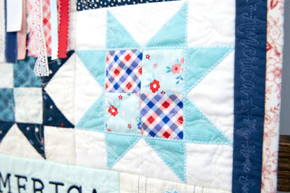 Kimberbell Star-Spangled Beauty Ladder Quilt