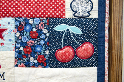 Kimberbell Star-Spangled Beauty Ladder Quilt