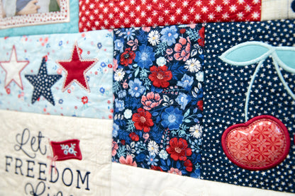 Kimberbell Star-Spangled Beauty Ladder Quilt