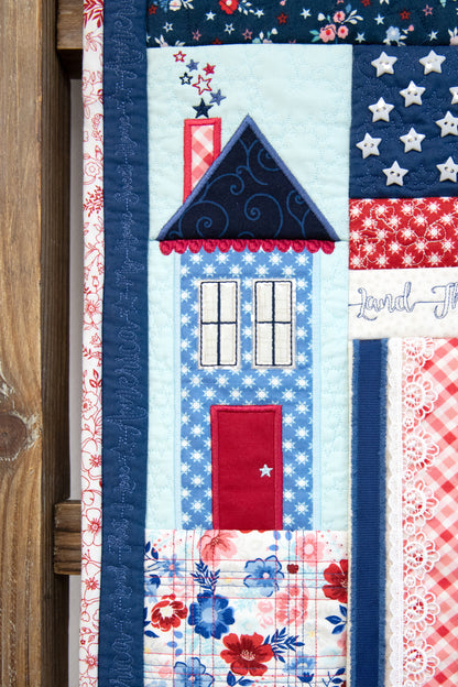 Kimberbell Star-Spangled Beauty Ladder Quilt