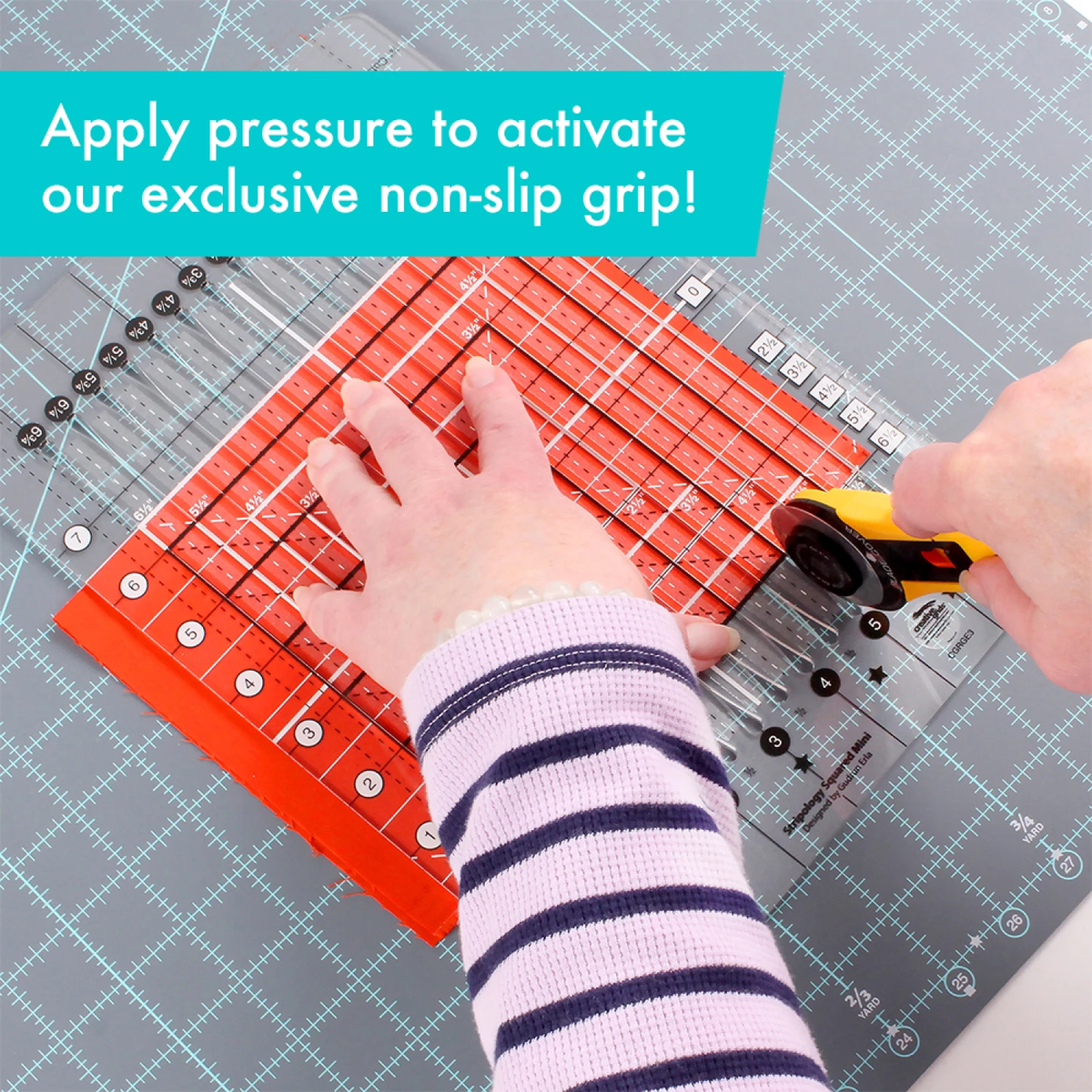 Creative Grids Quilt Ruler Stripology Mini