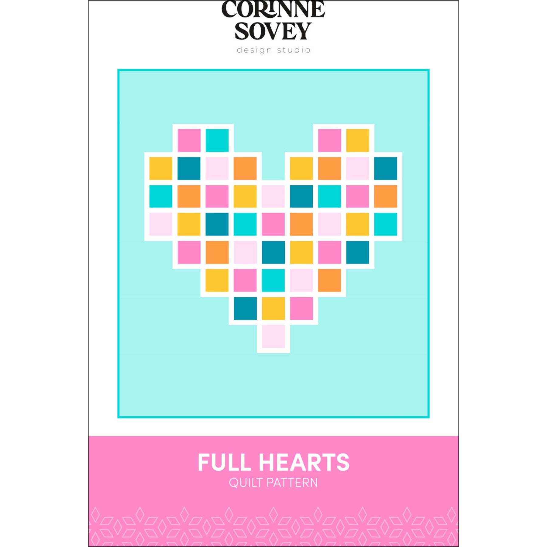 Full Hearts- Quilt Pattern and Fabric Kit – Leabu Sewing Center