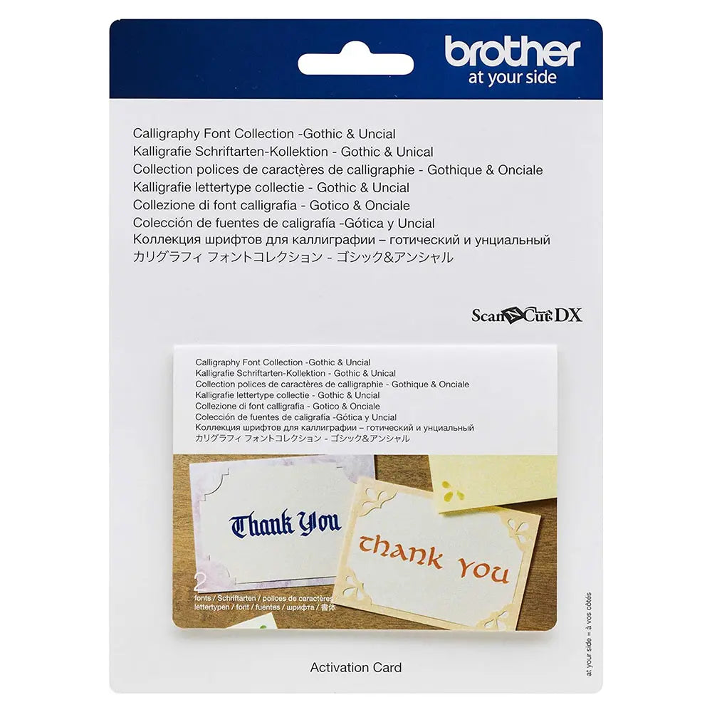 Brother Scan N Cut designs collection.