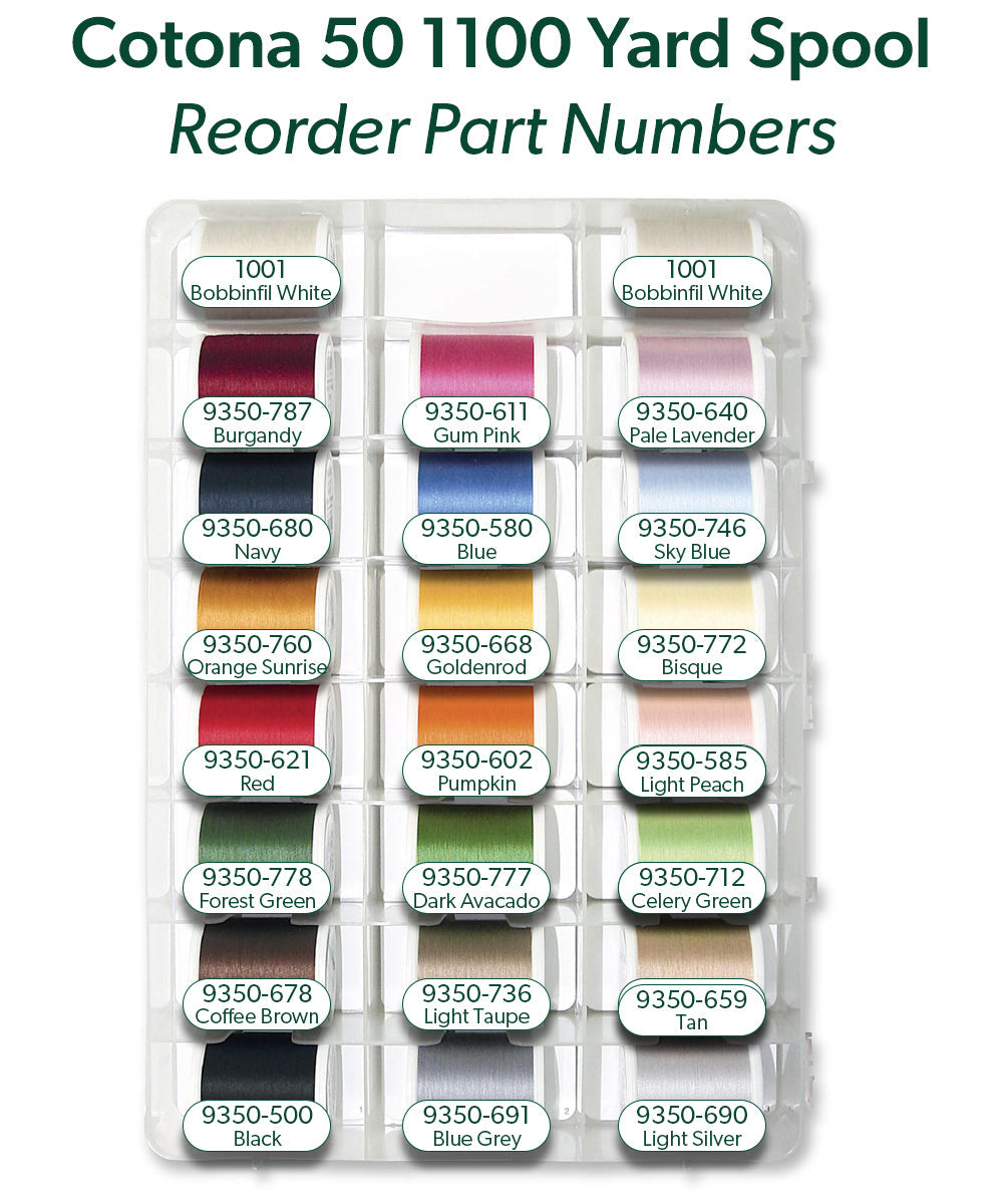 Madeira Quilting Thread, 42 Spool Box