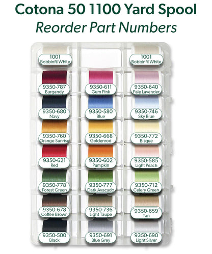 Madeira Quilting Thread, 42 Spool Box