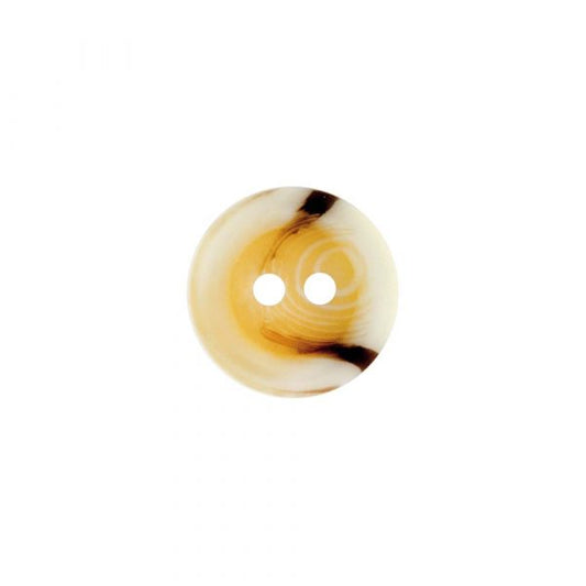 Hemline Cream Marble Buttons 15mm