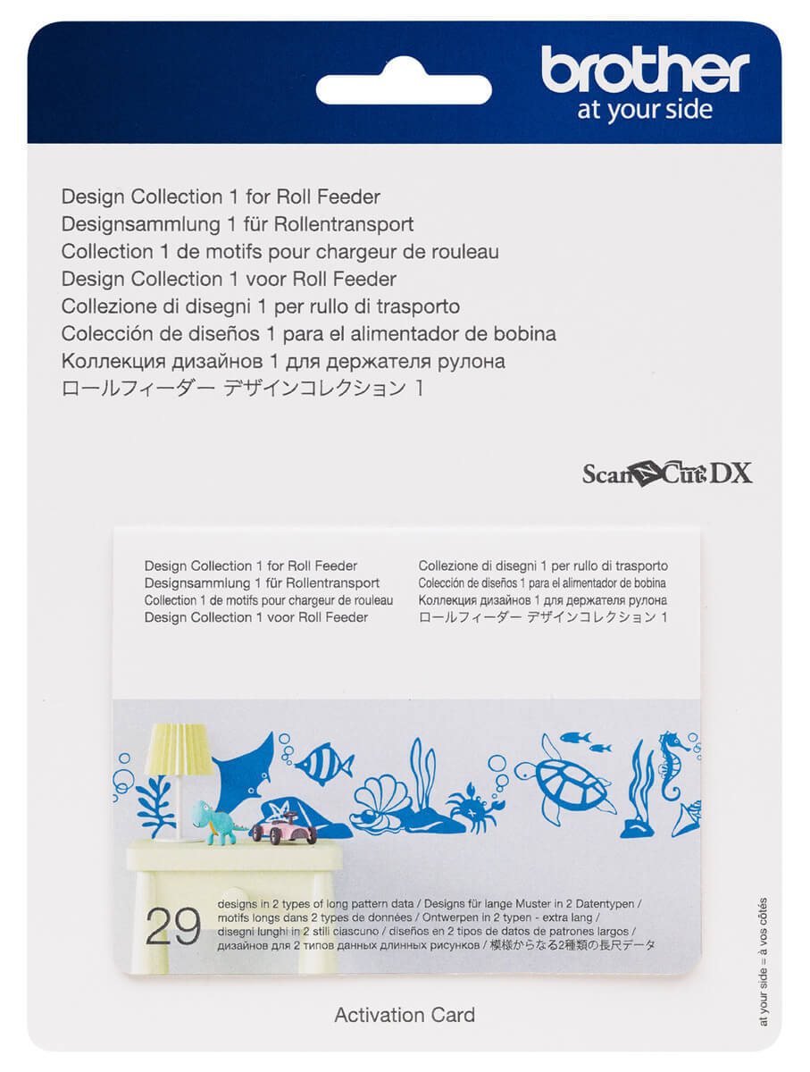 Brother Scan N Cut designs collection.