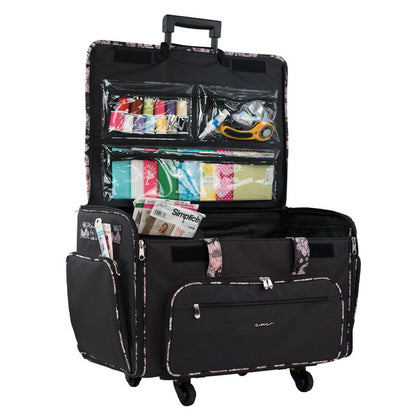 XXL Modern Collapsible Rolling Sewing Machine Tote