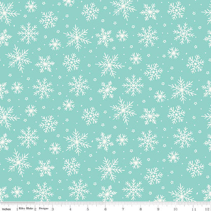 The North Pole Flannel Collection by Riley Blake Designs