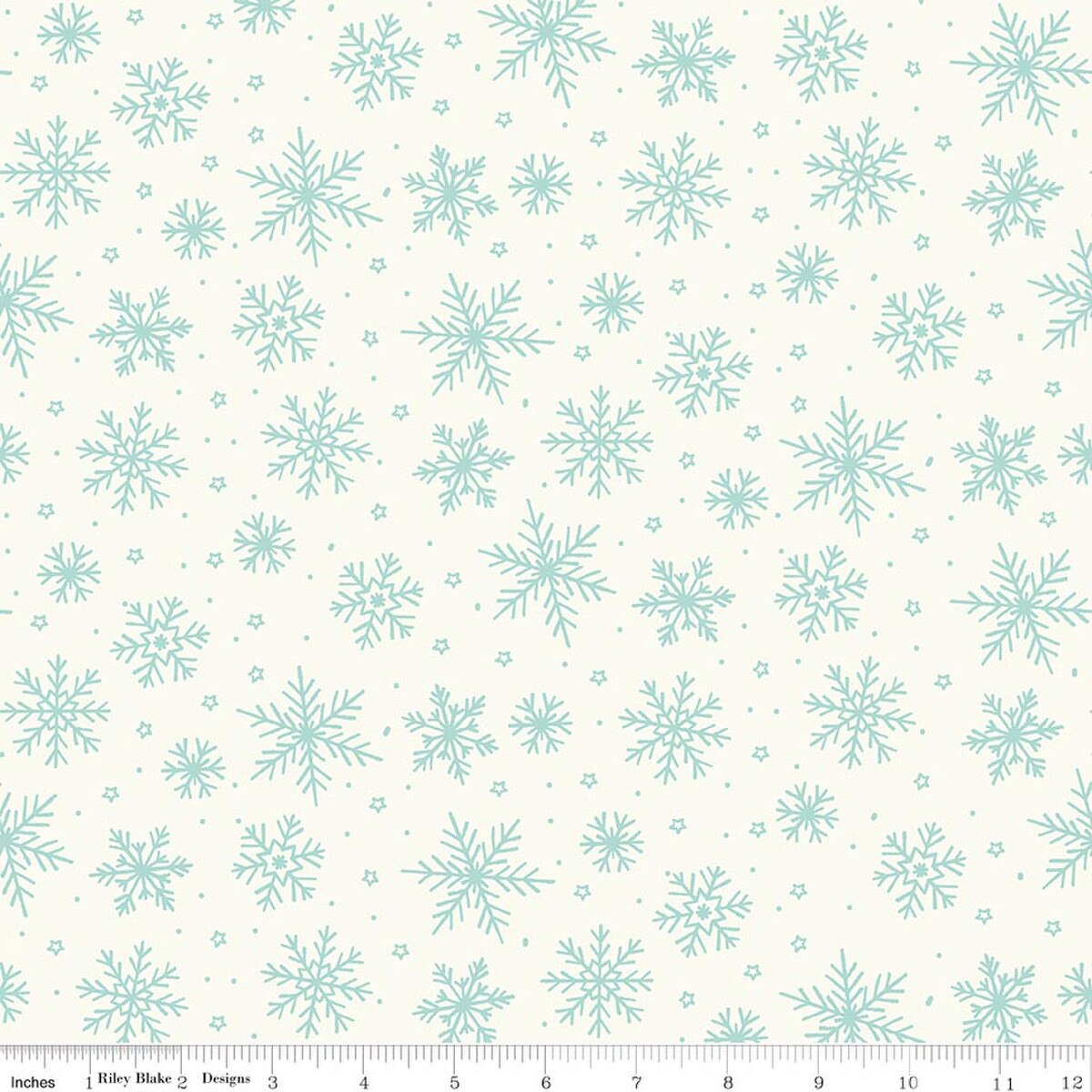 The North Pole Flannel Collection by Riley Blake Designs