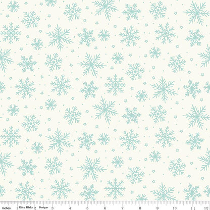 The North Pole Flannel Collection by Riley Blake Designs