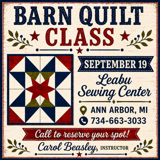 Barn Quilt Painting Class
