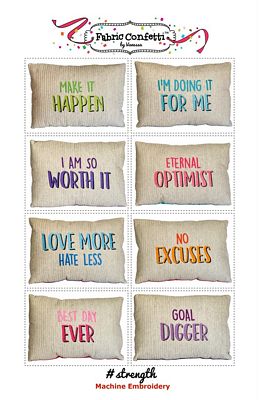 Hashtag Strength Pattern – Leabu Sewing Center