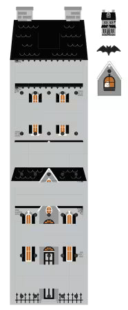 Haunted House Countdown Panel Kit