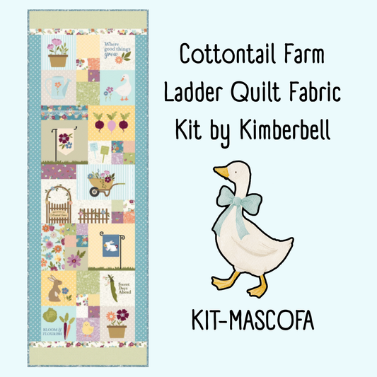 *Preorder* Cottontail Farm Ladder Quilt Fabric Kit