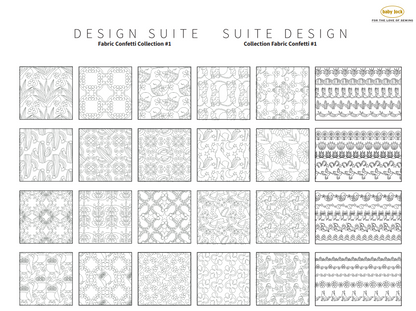 BabyLock Design Suite Collections and Decorative Fills & Motifs