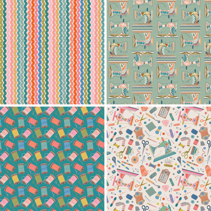 Country Sewing Club By Thread & Ink Design